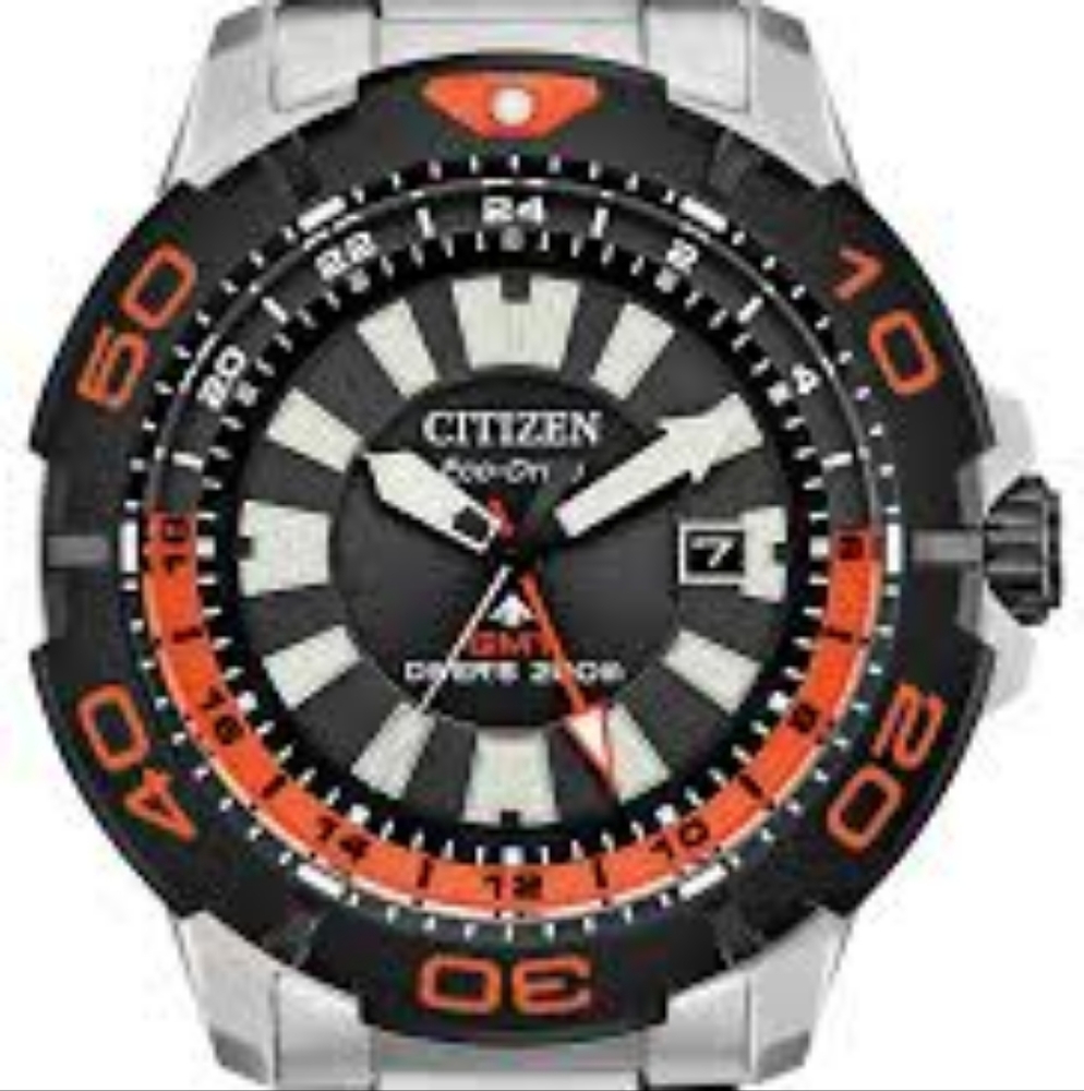 Citizen Promaster GMT Orange/Black - Eco Drive